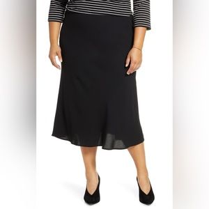 Halogen Bias Cut A- Line Skirt